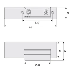 Elektrischer-Türöffner ET60 SB ^ Abus