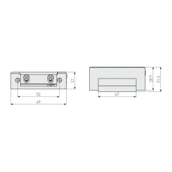 Elektrischer Türöffner ET70 ^ Abus Hot