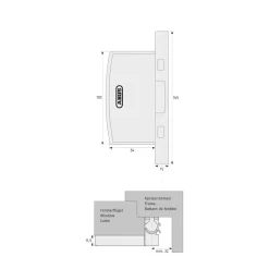 Fenstersicherung FAS97 B ^ Abus Discount