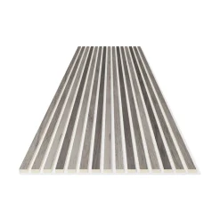 Acous Akustikpaneel Proffessional EicheGrau-Filz weiss 2500x600x21 mm ^