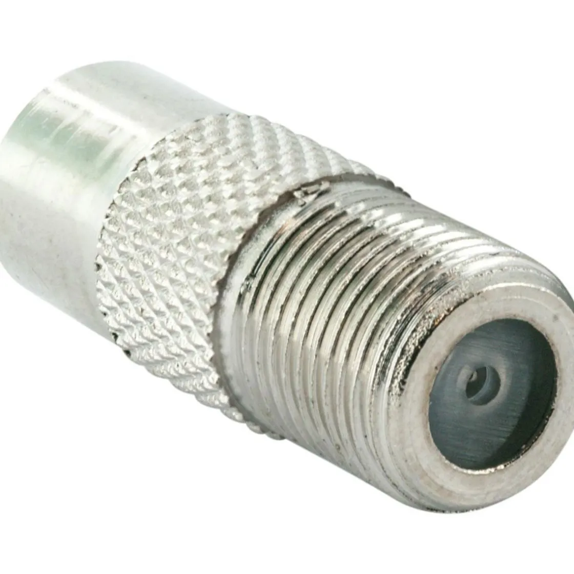 Adapter F-Bu/Koax-St silber ^ Schwaiger Hot