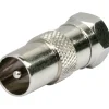 Adapter F-St/DIN-St silber ^ Schwaiger Clearance