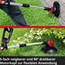 Akku-Rasentrimmer GE-CT 18 Li Solo ^ Einhell Online