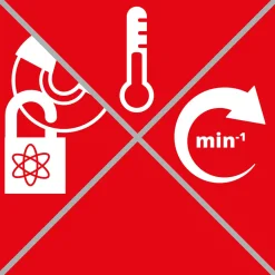 Akku-Winkelschleifer TE-AG 18 Li Solo ^ Einhell