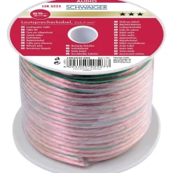 A-Lautsprecherkabel 25m transparent ^ Schwaiger Outlet