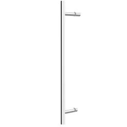 Alexa Style 2.0 Drehtuer inkl Seitenwand192x90x90cm Alu Natur, Klar hell ^ Schulte New