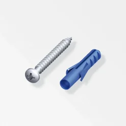 Linsenkopfschraube Clipstech-Plus mit Dübel 3 x 30 mm 10 Stück ^ Alfer New