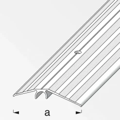 Niveauausgleichsprofil Clipstech-Plus 56 mm 1m silber ^ Alfer