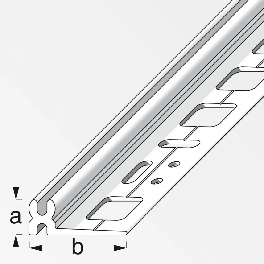 Trägerprofil Clipstech 1m ^ Alfer New