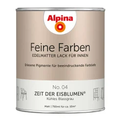 Buntlack Feine Farben Lack No 04 Zeit der Eisblumen edelmatt 750ml ^ Alpina Hot