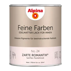 Buntlack Feine Farben Lack No 24 Zarte Romantik edelmatt 750ml ^ Alpina Best