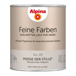 Buntlack Feine Farben Lack No 03 Poesie der Stille edelmatt 750ml ^ Alpina Clearance