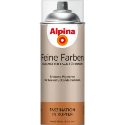 Buntlack Feine Farben Sprühlack Faszination in Kupfer 400ml ^ Alpina
