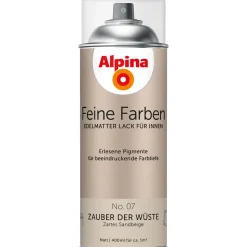 Buntlack Feine Farben Sprühlack No 07 Zauber der Wüste edelmatt 400ml ^ Alpina New