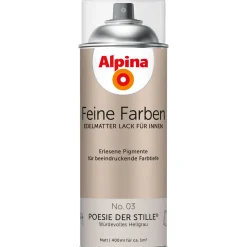 Buntlack Feine Farben Sprühlack No 03 Poesie der Stille edelmatt 400ml ^ Alpina
