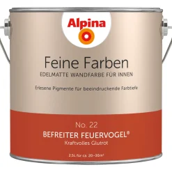 Feine Farben Befreiter Feuervogel 2,5 L ^ Alpina Online