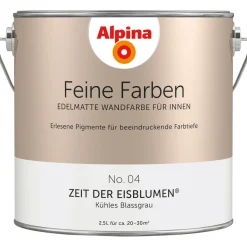 Feine Farben Zeit der Eisblumen 2,5 L ^ Alpina Clearance