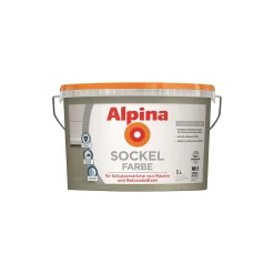 Sockelfarbe Grau Matt 5 L ^ Alpina New