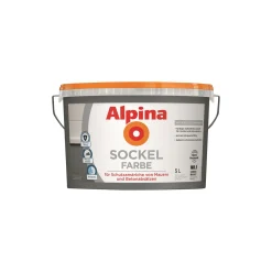 Sockelfarbe Schiefer Matt 5 L ^ Alpina Best
