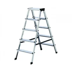 Alu-Doppelleiter 5-Stufig Dopplo ^ Krause Discount