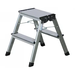 Alu-Mini-Leiter "Treppy" 2x2 Stufen ^ Krause Sale