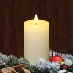 LED-Kerze aus Wachs ^ Ambientis Discount