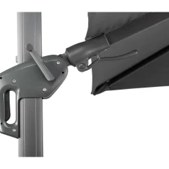Ampelschirm Rhodos Twist 300x300 anthraz ^ Schneider Schirme Clearance