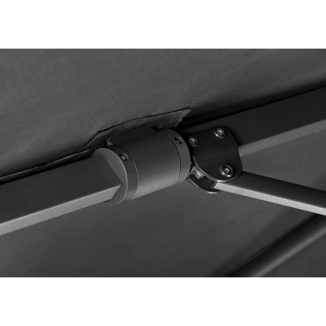 Ampelschirm Rhodos Twist 300x300 anthraz ^ Schneider Schirme Clearance