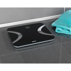 Analysewaage LED BT 30x26cm, schwarz ^ Wenko Best