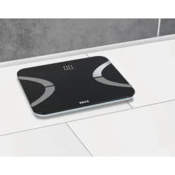 Analysewaage LED BT 30x26cm, schwarz ^ Wenko Best