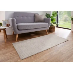 Teppich Dale 80x150 cm greige ^ andiamo