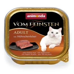 Nassfutter Hühnchenleber 100 g ^ animonda Vom Feinsten Clearance