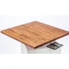 Arbeitsplatte Akazie geo.2-Schicht 2400 x 600 x 26 mm ^ Discount