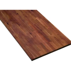 Arbeitsplatte Akazie geo.2-Schicht 2400 x 600 x 26 mm ^ Discount