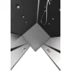 Komplettdusche Colours Black 90 x 90 x 215 cm ^ Aurlane Hot