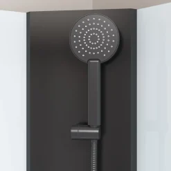 Komplettdusche White Circle, rund, Farbe: Schwarz/weiss, 85x85x197,5cm ^ Aurlane Online