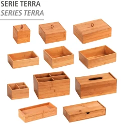 Badbox mit Deckel L Mod. Terra, Bambu ^ Wenko