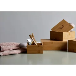 Badbox mit Deckel L Mod. Terra, Bambu ^ Wenko