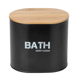 Badbox mit Deckel Mod. Gara schwarz ^ Wenko Best