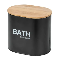 Badbox mit Deckel Mod. Gara schwarz ^ Wenko Best