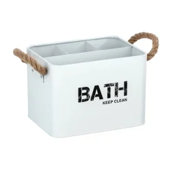 Badbox mit 4 Faechern Mod. Gara, weiss ^ Wenko Best
