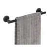 Badetuchstange 40 cm , Bosio Black, matt ^ Wenko Online