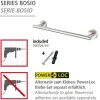 Badetuchstange 40 cm , Bosio Edelst.matt ^ Wenko New