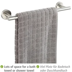 Badetuchstange 40 cm , Bosio Edelst.matt ^ Wenko New