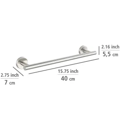 Badetuchstange 40 cm , Bosio Edelst.matt ^ Wenko New