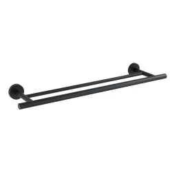 Badetuchstange Duo Bosio Black matt ^ Wenko Hot