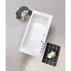 Badewanne Rosa 180x80 cm, weiss ^ Ottofond Hot