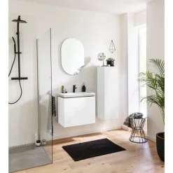 BADMOBIL Spiegelelement CRAFT 50 x 75 x 1,5 cm oval weiß ^ Online
