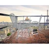 Balkonhaengetisch XL Toulouse eisengrauca. 70x88x47-79 cm ^ Greemotion Testrut