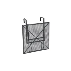 Balkonhaengetisch XL Toulouse eisengrauca. 70x88x47-79 cm ^ Greemotion Testrut